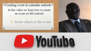 Creating an event in calendar MS Outlook,2013