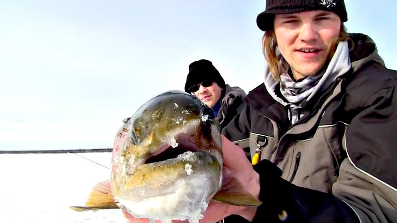 Hair Jigs for Ice Trout Uncut Angling March 20, 2014 YouTube