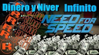 NEED FOR SPEED 2016 NUEVO TRUCO DINERO Y NIVER INFINITO NFS