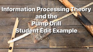 Information Processing Theory and the Pump Drill Student Edit Example