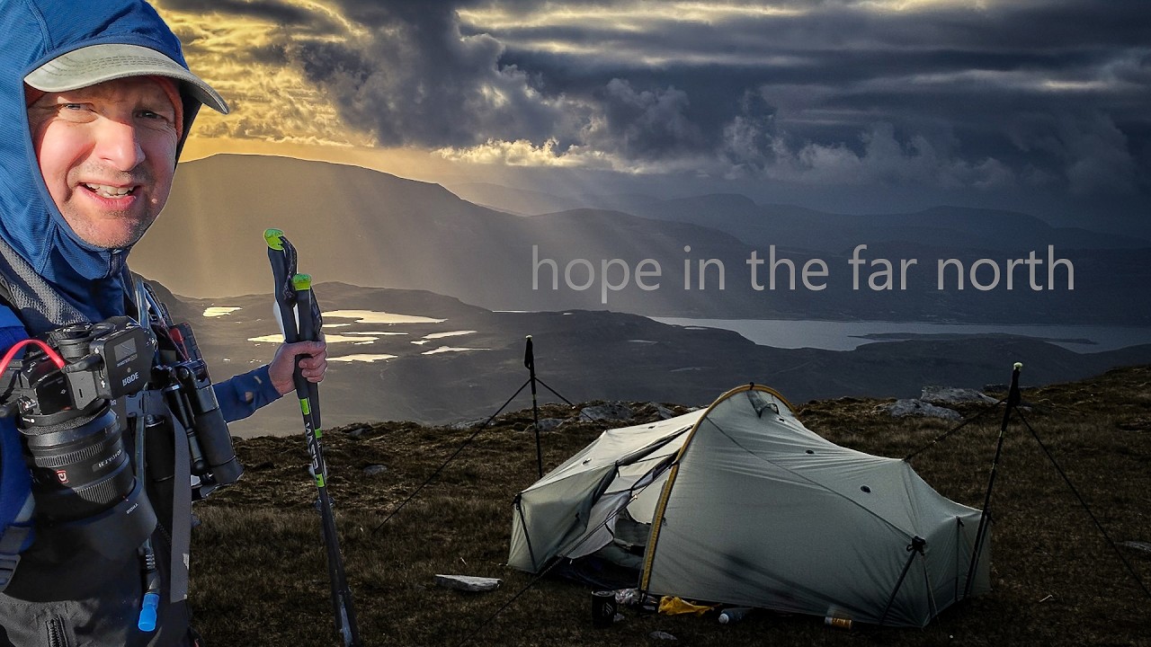 Summit Camp on UK's most Northerly Mountain