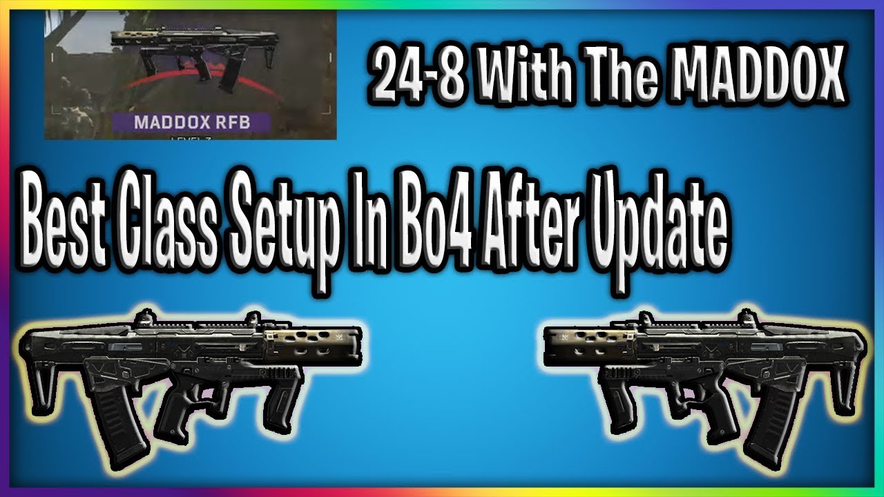 Bo4 Simp Top 5 best Class Setups In Bo4 After Update Cod Black Ops 4 Multiplayer ...