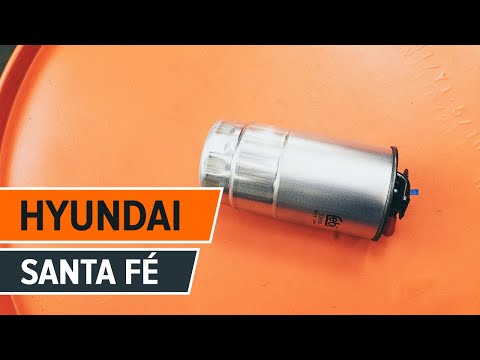 Jak wymienić filtr paliwa w HYUNDAI SANTA FÉ CM TUTORIAL | AUTODOC