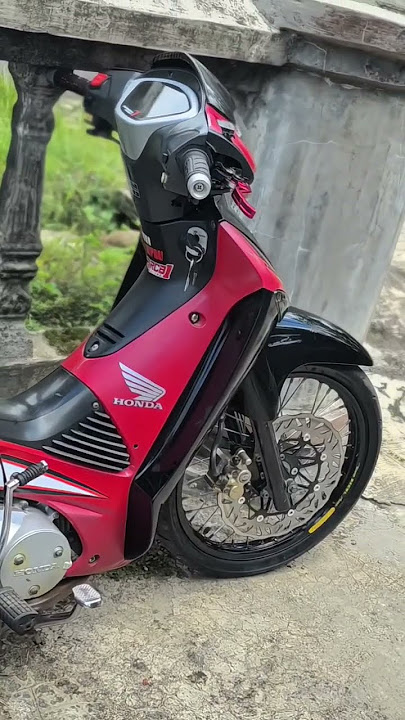 🔥Modif Supra X 125 Merah Hitam! Dijamin Bikin Iri Satu Kampung! 😍🔥