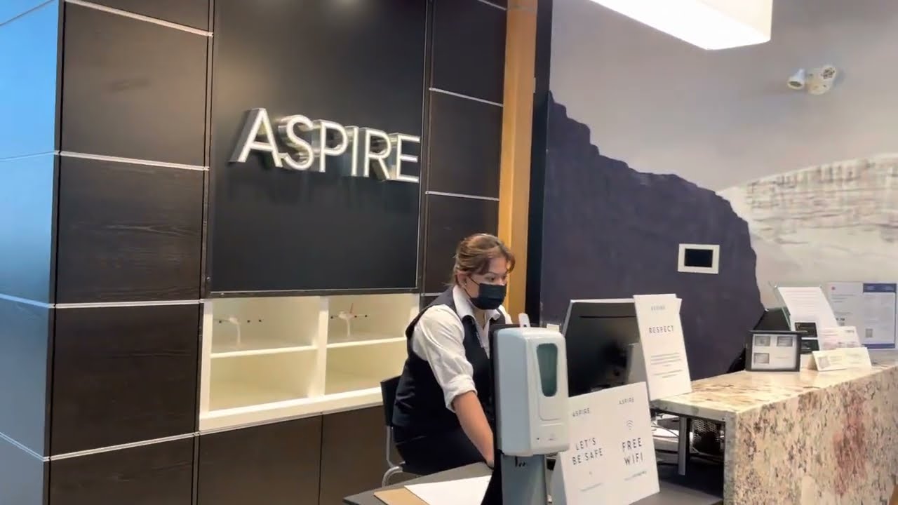 Aspire Private Lounge tour