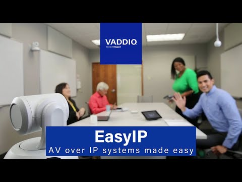 EasyIP AV over IP System from Vaddio