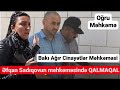 Bakı Ağır Cinayətlər Məhkəməsində Əfqan Sadıqovun məhkəməsi keçirildi