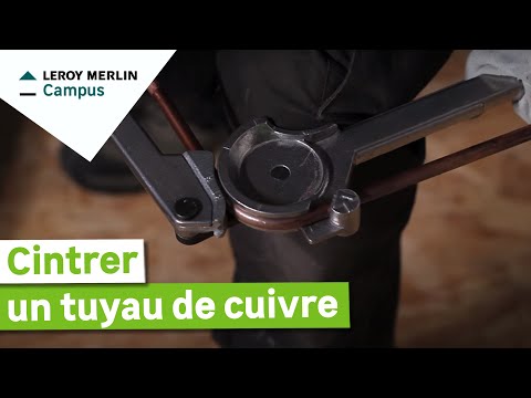 Vidéo: Comment plier un tuyau en cuivre recuit ?