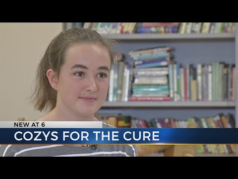 Walmart picks up Ohio teen's 'Cozy for a Cure' to raise money for breast cancer