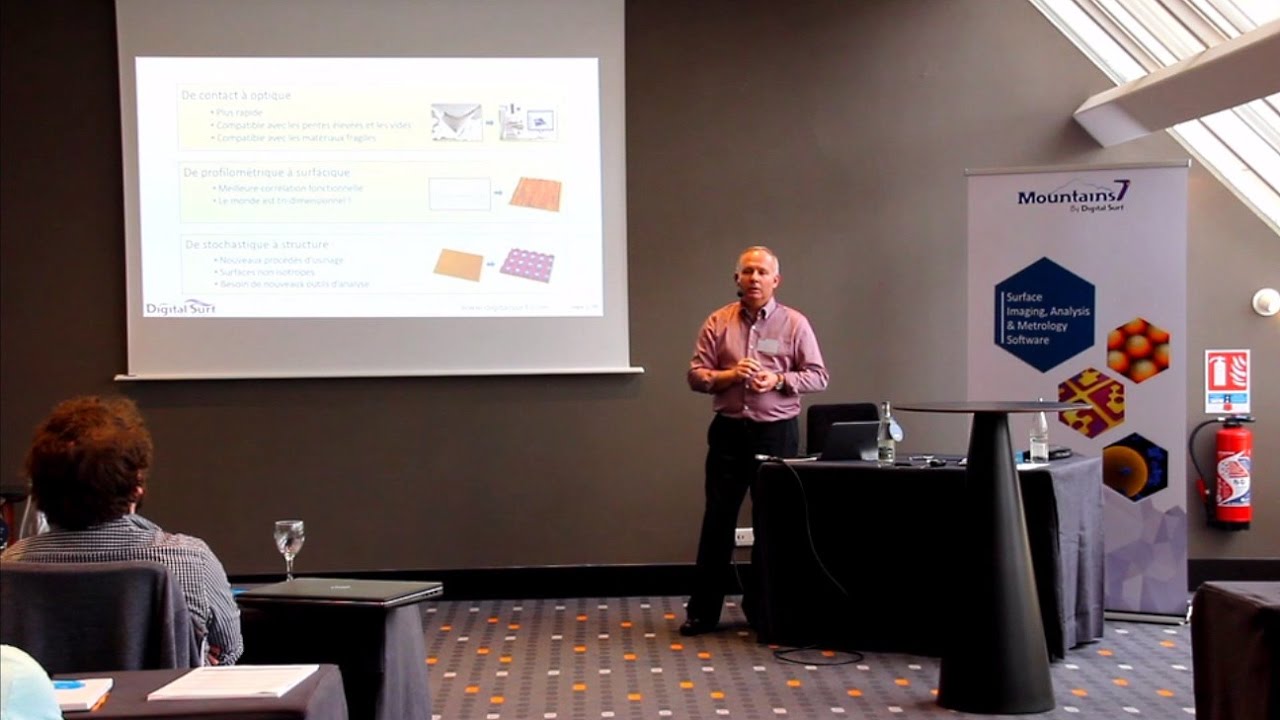 Paramètres surfaciques de l'ISO 25178-2 (partie 1)