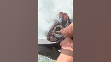 SECRET TO PAINTING A SQUIRREL IN ACRYLICS with Suzanne Barrett Justis
