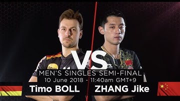 2018 Japan Open I Time for Zhang Jike v Timo Boll