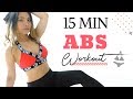 15 MIN ABS Workout, At Home No Equipment | Bikini Body Workout #4