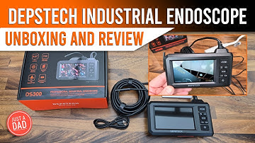 DEPSTECH Dual Lens Industrial Endoscope DS300 UNBOXING & REVIEW