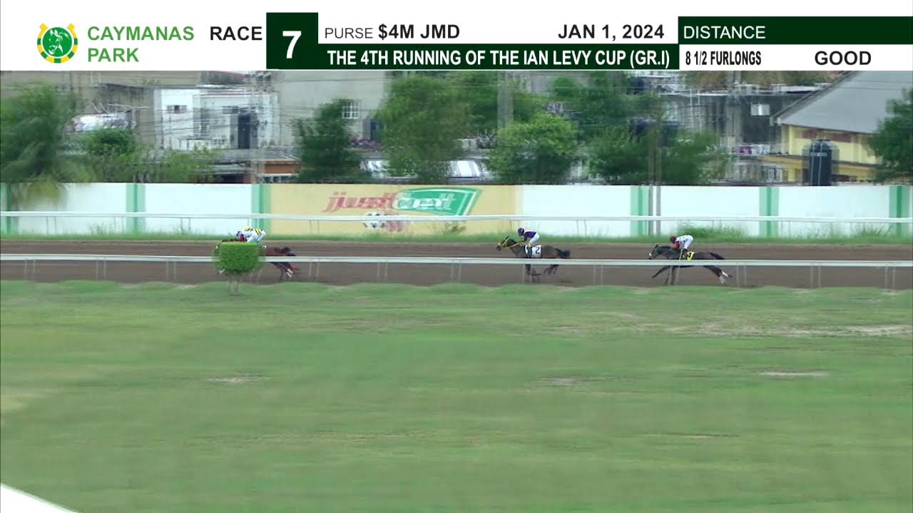Caymanas Park Jamaica | Monday, January 1, 2024. - YouTube
