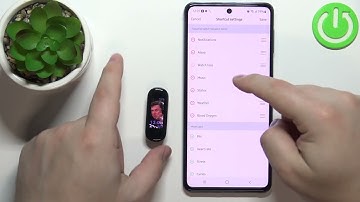 How to Customize Shortcuts in Amazfit Band 5?