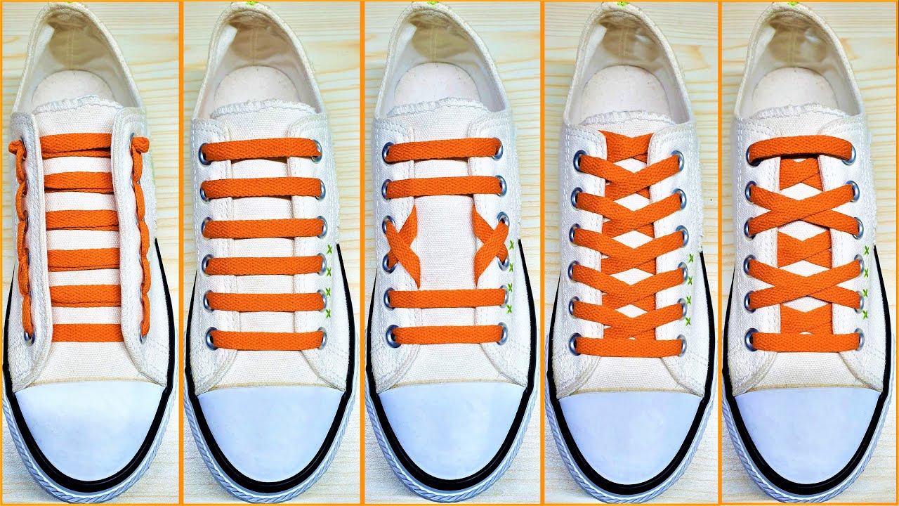 How To Tie Shoelaces, Creative Idea to Fasten Tie Your Shoes Tutorial ...