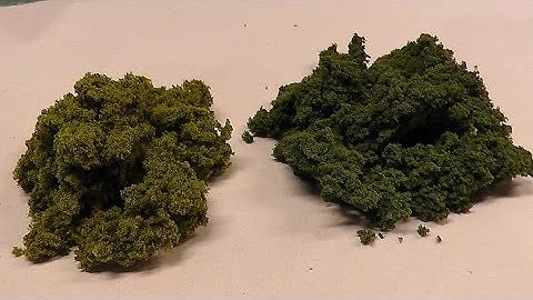 Clump Foliage - Store Bought or Homemade?