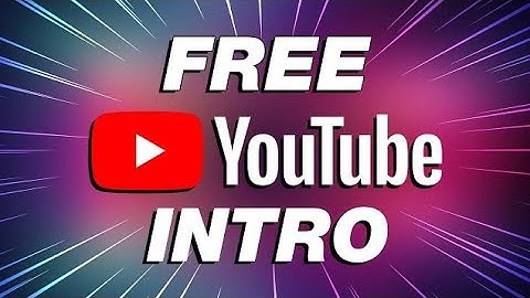 FREE YouTube Intro Maker for Beginners (Quick & Easy!)