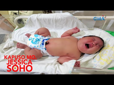 Kapuso Mo, Jessica Soho: BABY SA BUTUAN, ISINILANG NA MAY TIMBANG NA MAHIGIT 11 POUNDS!