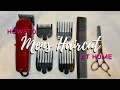 MENS HAIRCUT AT HOME - HOW-TO with clippers and thinning scissors