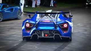 The BEST \& WORST Supercar PowerSlides! Goodwood FOS 2021 [Part 2]