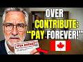 Before You Put Another Dollar in Your TFSA — The CRA Has a Penalty Rule Most Canadians Don't Know