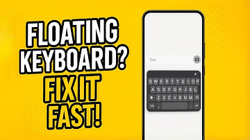 How to Disable Floating Keyboard on Android (Samsung Phones)