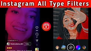 How to Use Instagram Filters || How to Apply Any Filters in Photos || All Type Filters screenshot 3