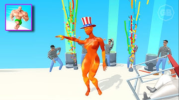 Muscle Rush 💪🧔🏋🏽‍♀️ All Levels Gameplay Walkthrough Android, iOS Part 9