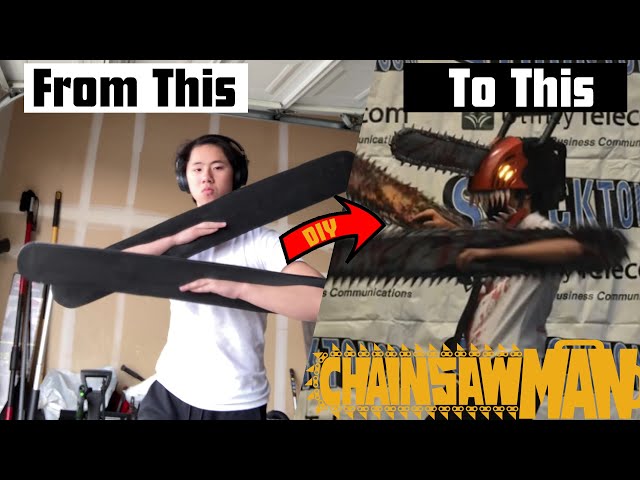 How to MAKE a Chainsaw Man Arm Blade! Tutorial /DIY 