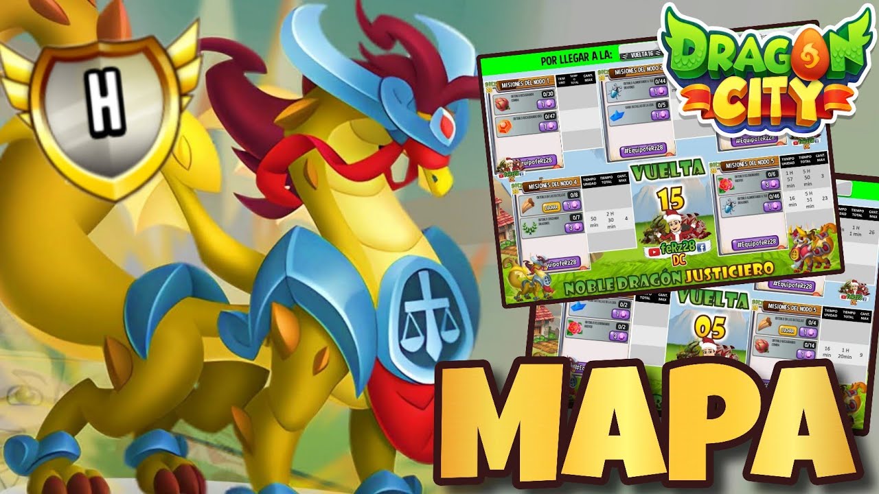 (COMPLETO) MAPA DA CORRIDA HERÓICA DO JUSTICEIRO NOBRE!🤩🔥 DRAGON CITY