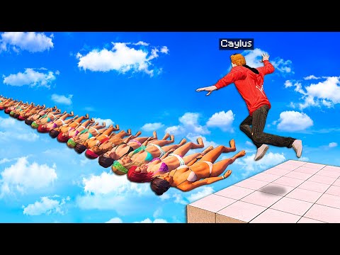 EXTREME $10,000,000 Parkour Challenge In GTA 5 RP (Mods)