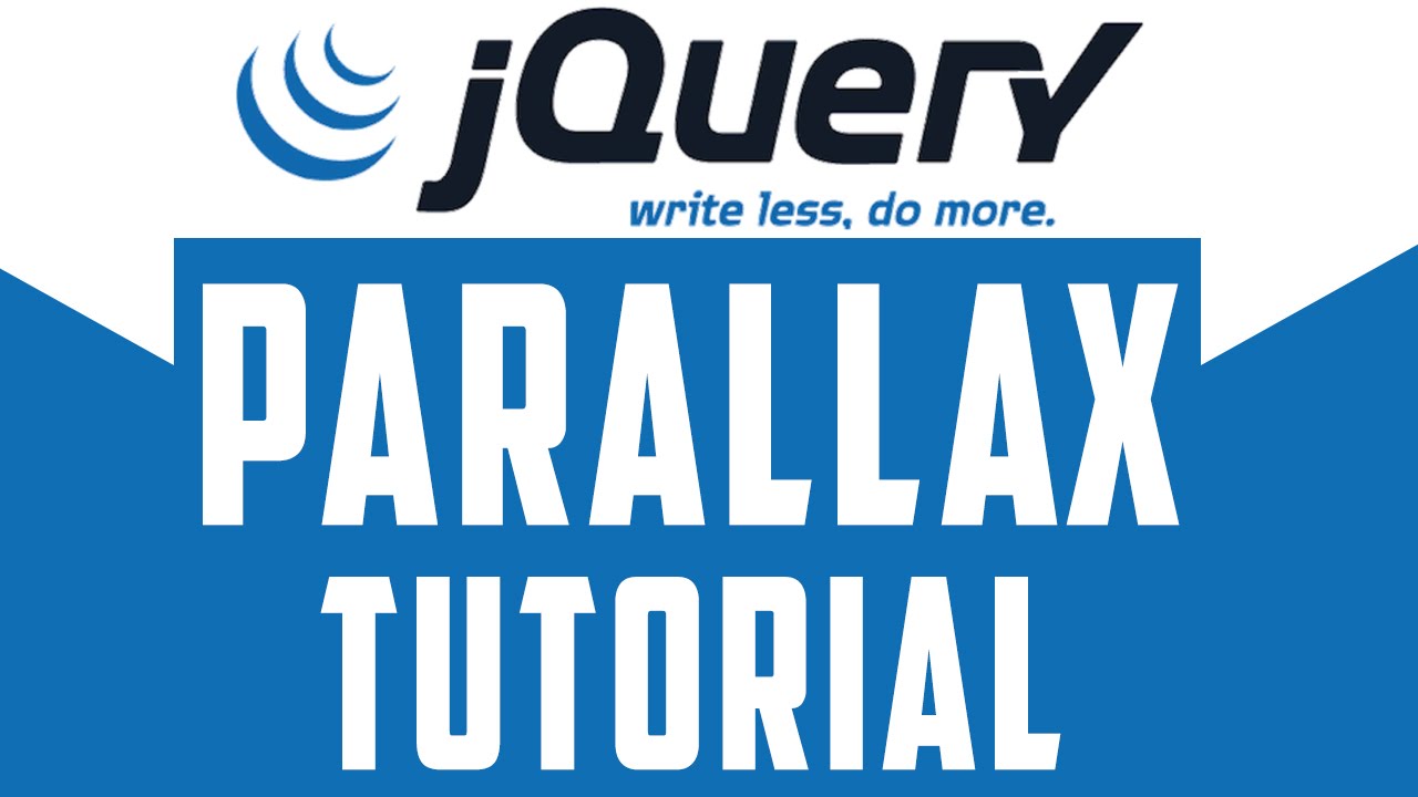 Simple Parallax effect Tutorial | jQuery | Shield Eagle - YouTube