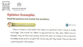 Celebrity Debating Challenge 1 | Unit 6_2 | House or Apartment? Supporting Opinion Wealth