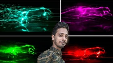 How To Make Running Panther Intro In Kinemaster | How To Make Gaming Intro In Kinemaster Android