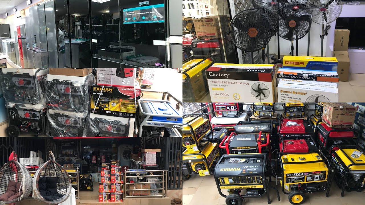 Price Of Dinning Set, TV Stands, Fans, Generator, Televisions, Microwave, Fridge In Edo State.