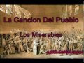 La cancion del pueblo los miserables musical de madrid