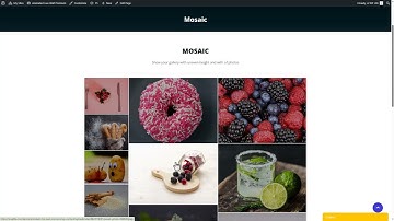 How To Configure Mosaic layout |  Animated Live Wall Premium Plugin