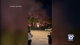 Brush fire in Coconut Creek under control, authorities say