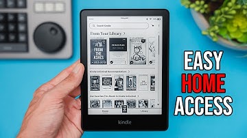 How to get to home screen on Kindle Paperwhite