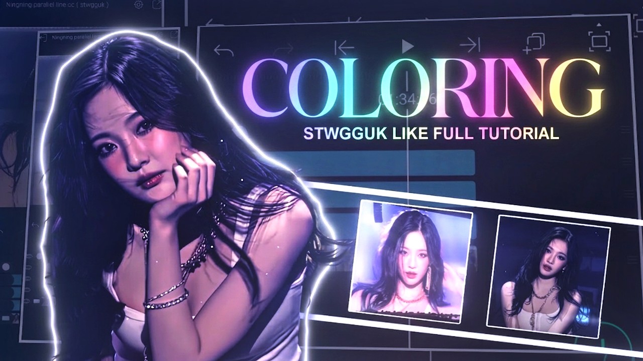 COLORING CC LIKE AFTER EFFECTS IN ALIGHT MOTION TUTORIAL - YouTube