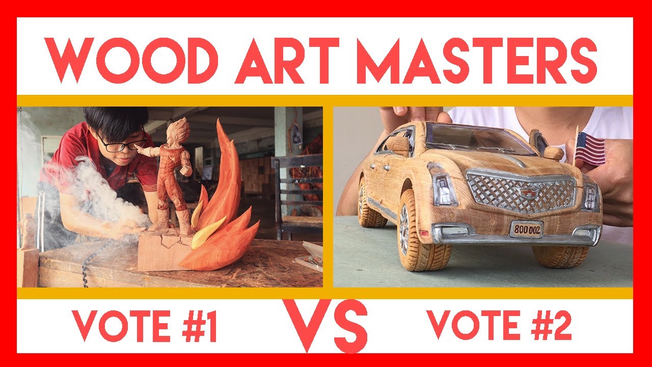 Wood Art Masters Majin Vegeta VS CADILLAC SEDAN 2020