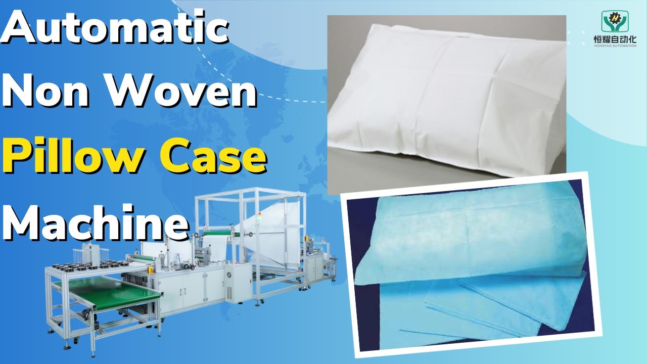 Hospital Pillow Case Nonwoven pillow case making machine YouTube
