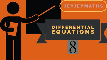 DIFFERENTIAL EQUATIONS PART 8 Prepared by BINOY XAVIER MSc,BEd,SET