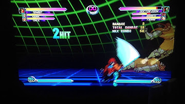 MvC2 Gambit Guard Break