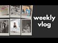 a week in my life vlog | going to cafe for work ☕️ family lunch 🥗 zara sale haul 👗