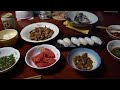 朝エギングのち山奥で畑や料理