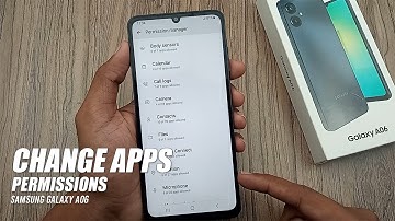 How To Change Or Remove Apps permission Samsung Galaxy A06