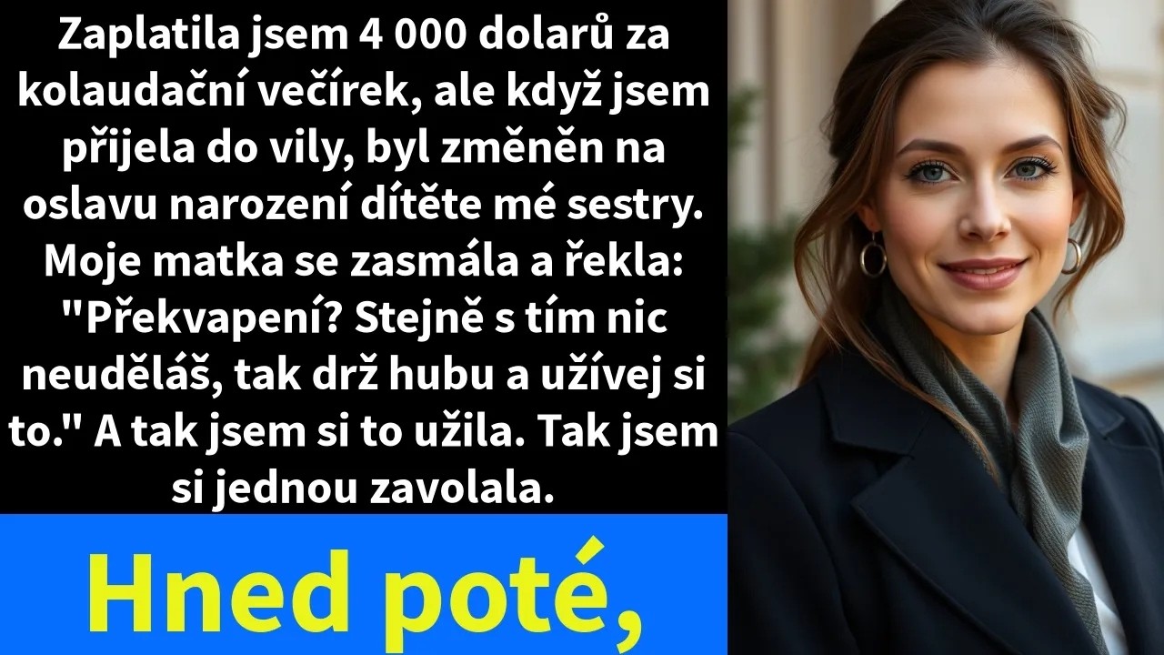 Maminka mi zavřela dveře před nosem, když mi bylo dvacet. Nevěděl jsem proč, jen jsem stál venku s kufrem, který mi sama sbalila. O dvacet let později, když babička zemřela a zanechala mi šest set...